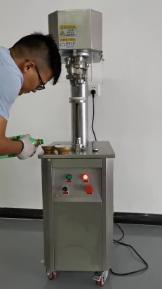 小碗罐半自動封（fēng）罐機