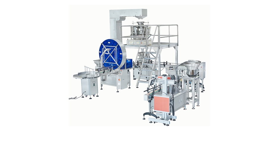 旋蓋顆粒灌裝生產線